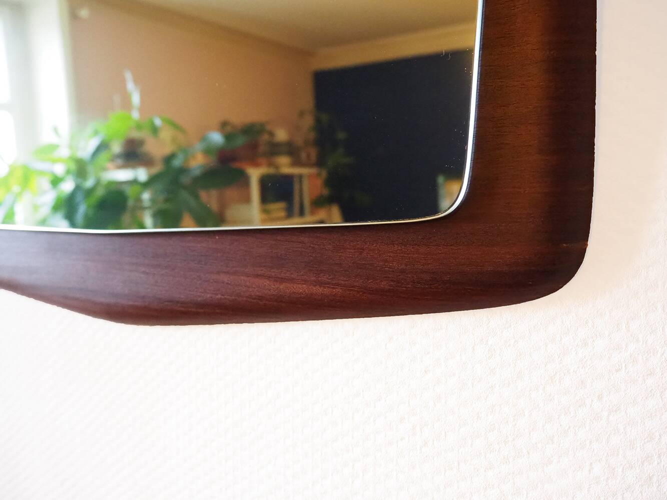 Scandinavian vintage mirror from the 60s