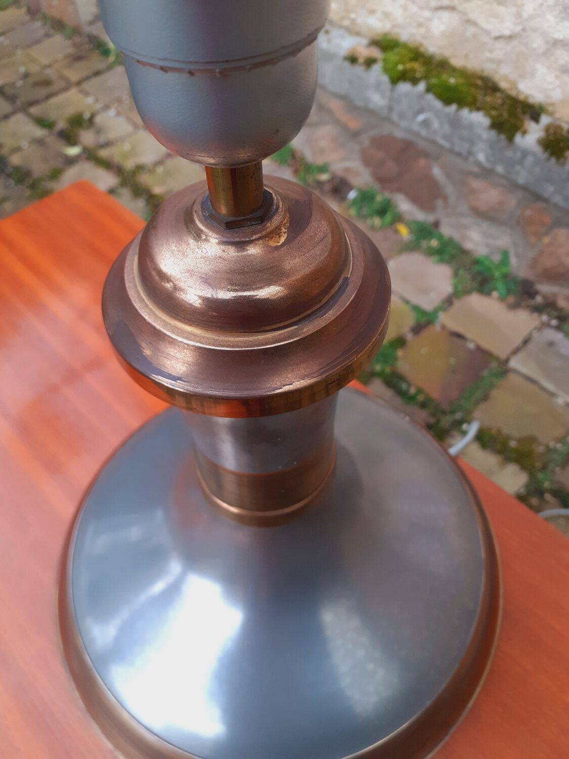 Lamp base from the 60s/70s.