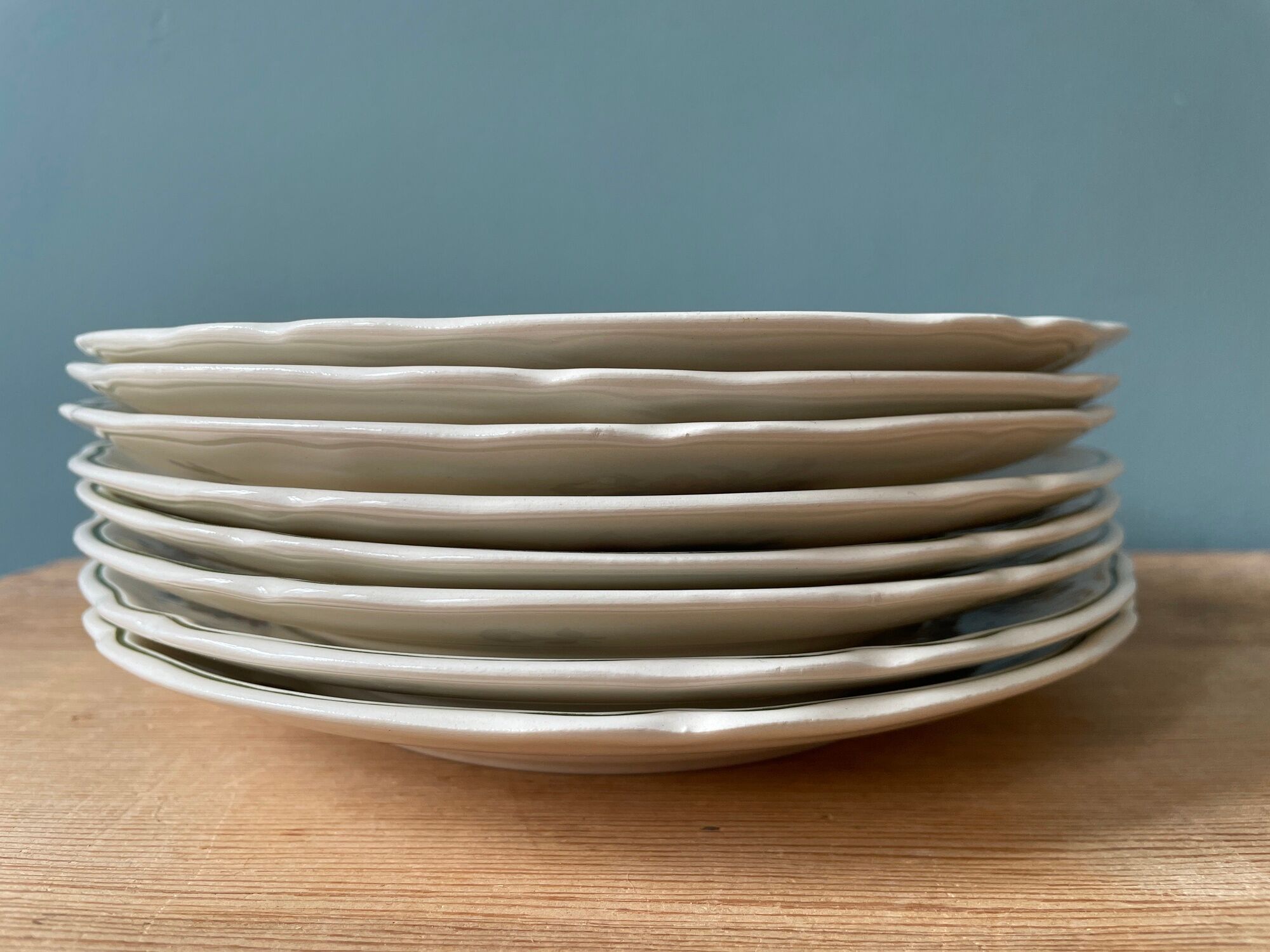 Set of 8 dessert plates Villeroy and Boch vieux Strasbourg