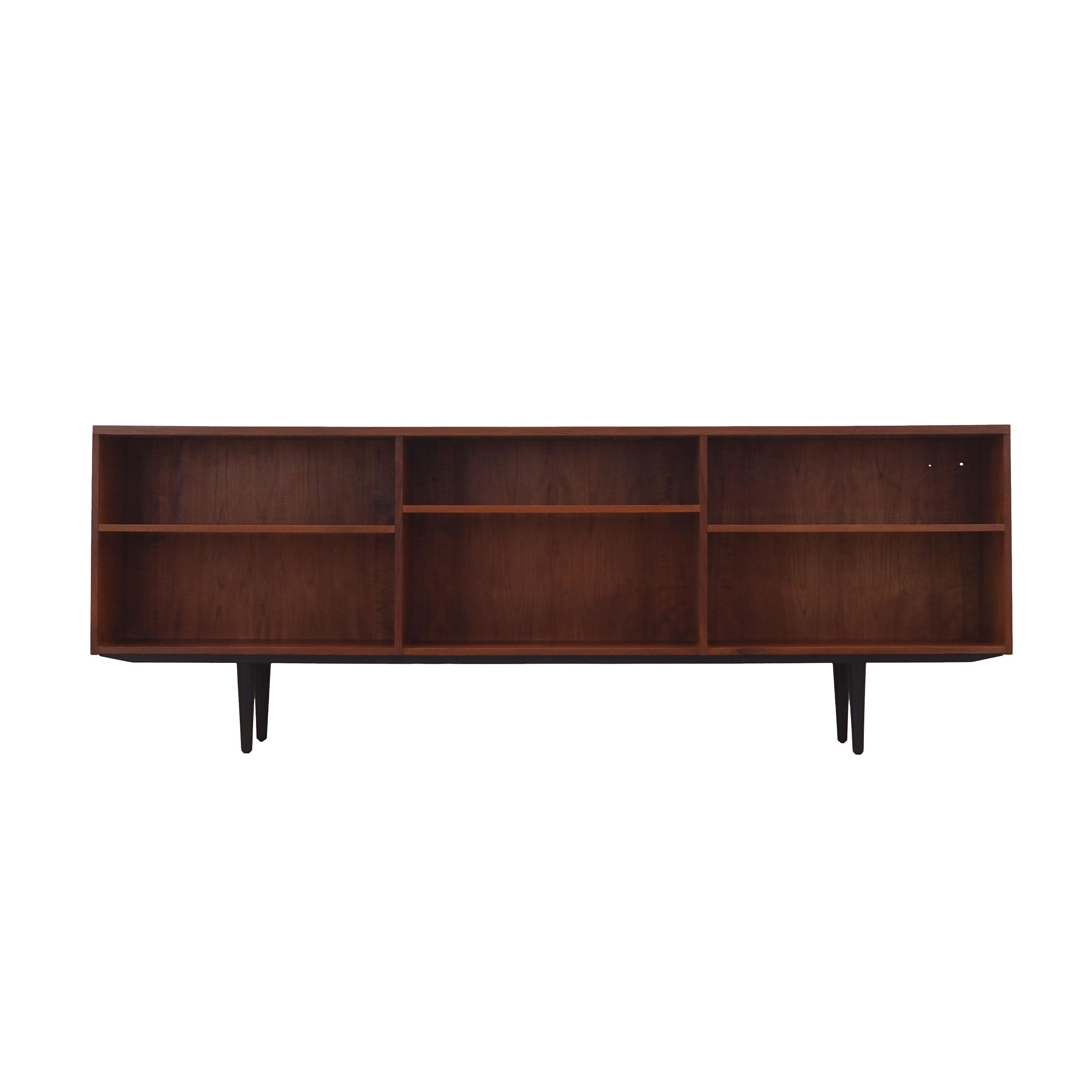 Teak bookcase, Danish design, 1970s, Denmark
