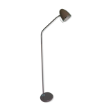 FLOOR lamp design COREP, lacquered steel taupe color, reclining