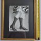 Original photogravure on glossy paper, Model in stockings and shoes 1900