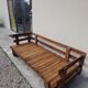 Canapé lit sofa vintage 3 places