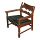 Razorblade Danish Brutalist Lounge Chair Henning Kjærnulf, 1960s Danish