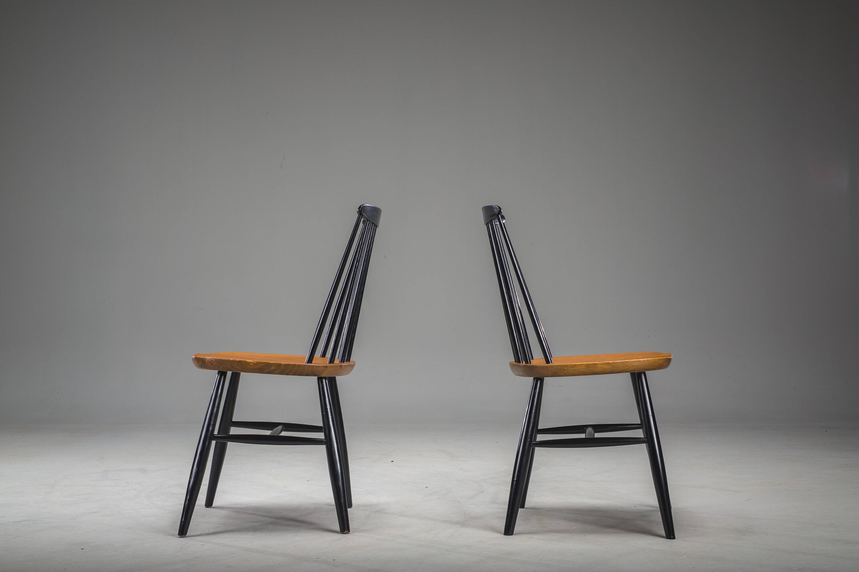 Set of Fanett Dining Chairs by Ilmari Tapiovaara, 1960s