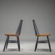 Set of Fanett Dining Chairs by Ilmari Tapiovaara, 1960s