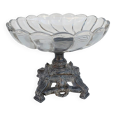 Crystal and regulateur cup, late 19th century.