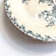 Vintage decorative plate, Gien Chardon bleu model, ironstone.