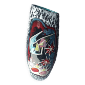Vintage glazed ceramic vase interior decoration flower collection decor