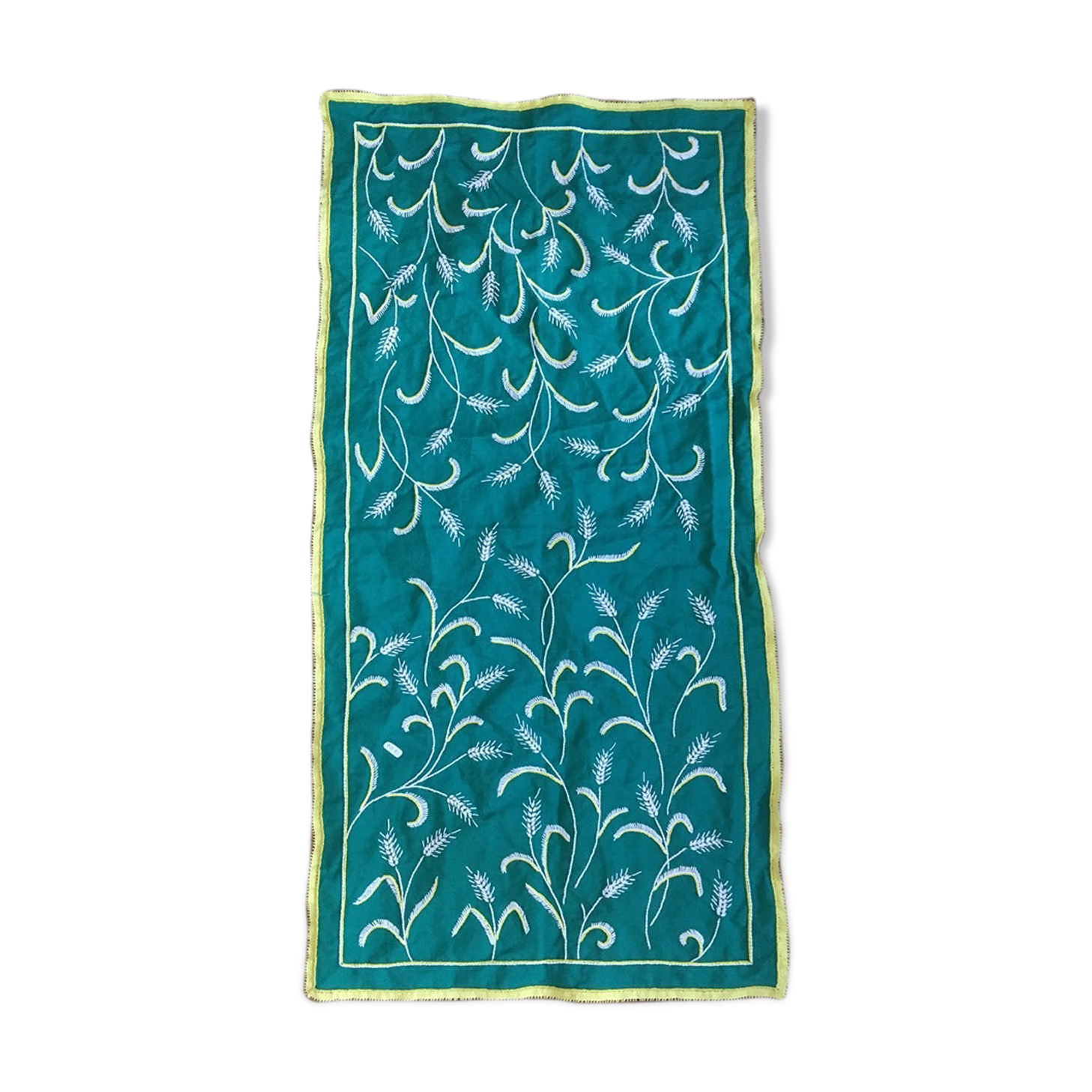 Ancient embroidered fabric