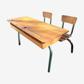 Vintage schoolboy desk