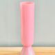 Vase vintage en opaline rose h40cm