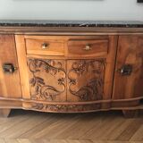Buffet sculpted