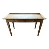 Table de ferme en chêne