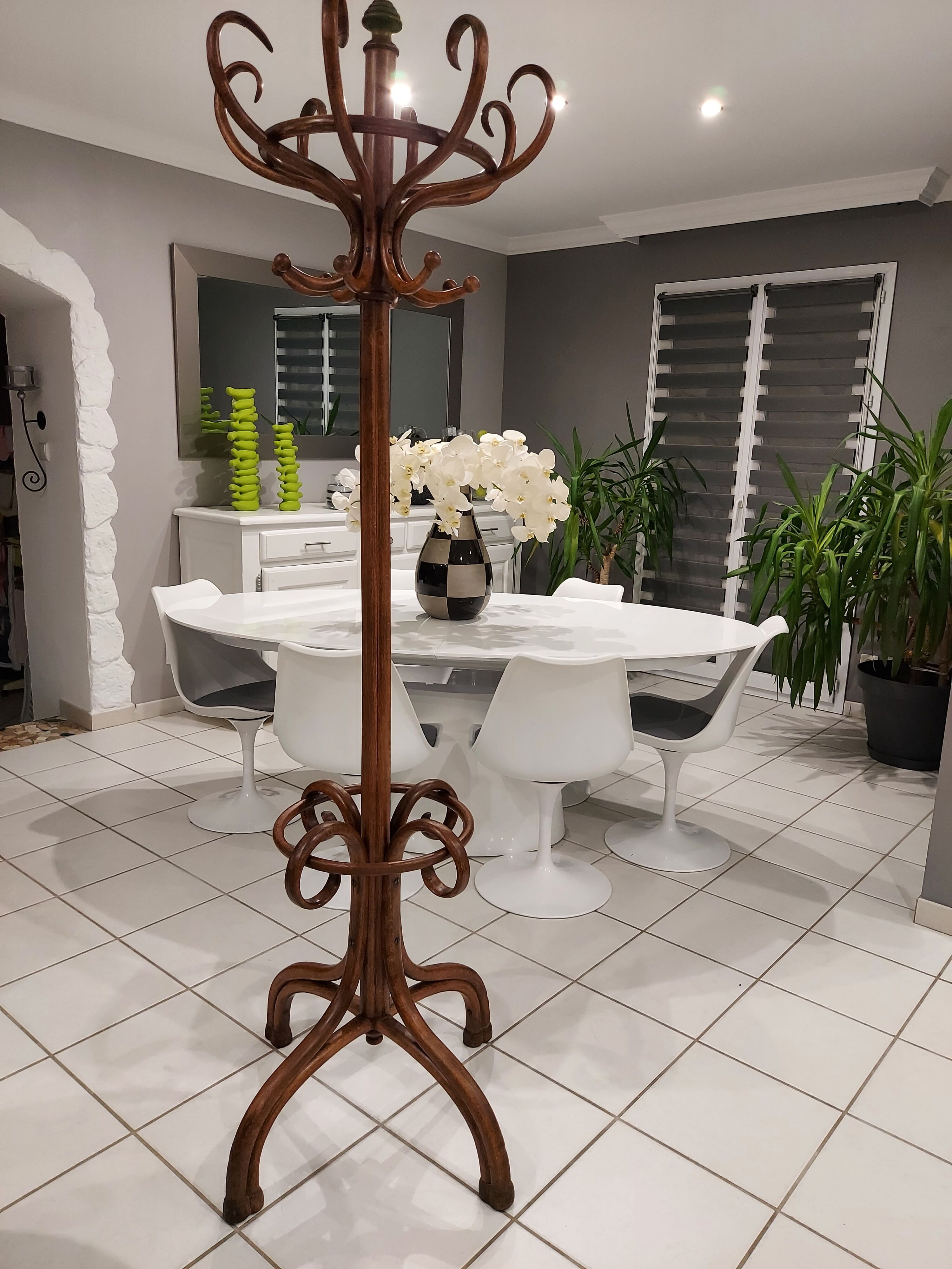 Peroquet coat rack by michael thonet 1900s