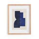 collection de 5 peintures abstraites sur papier  signées Eawy