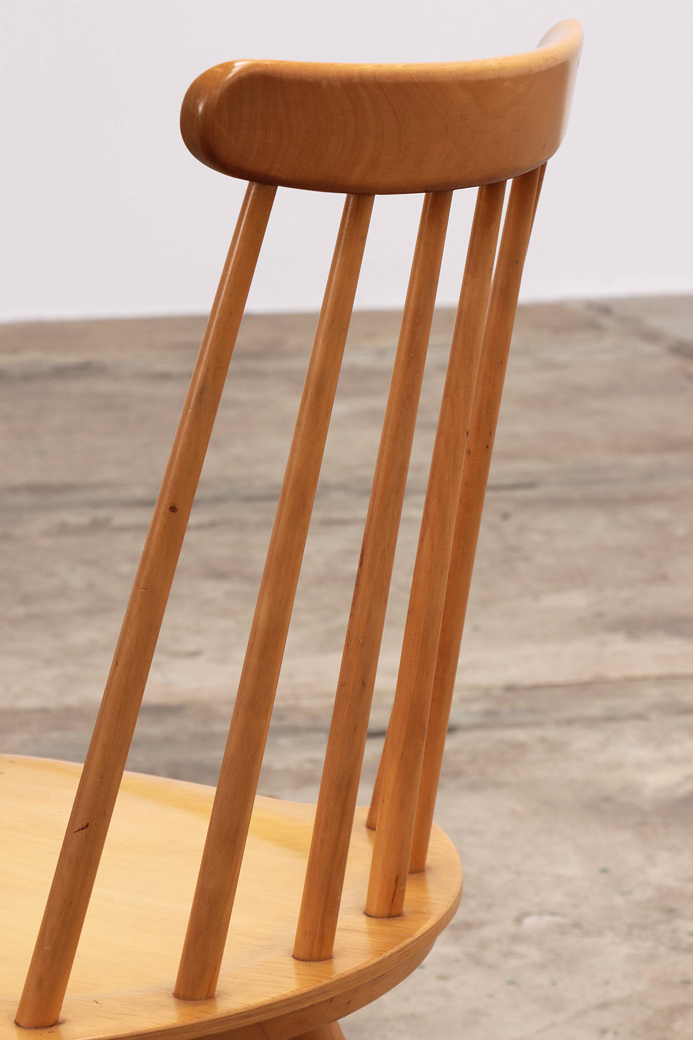 4 Dining room chairs made by Asko, 1960 Finland