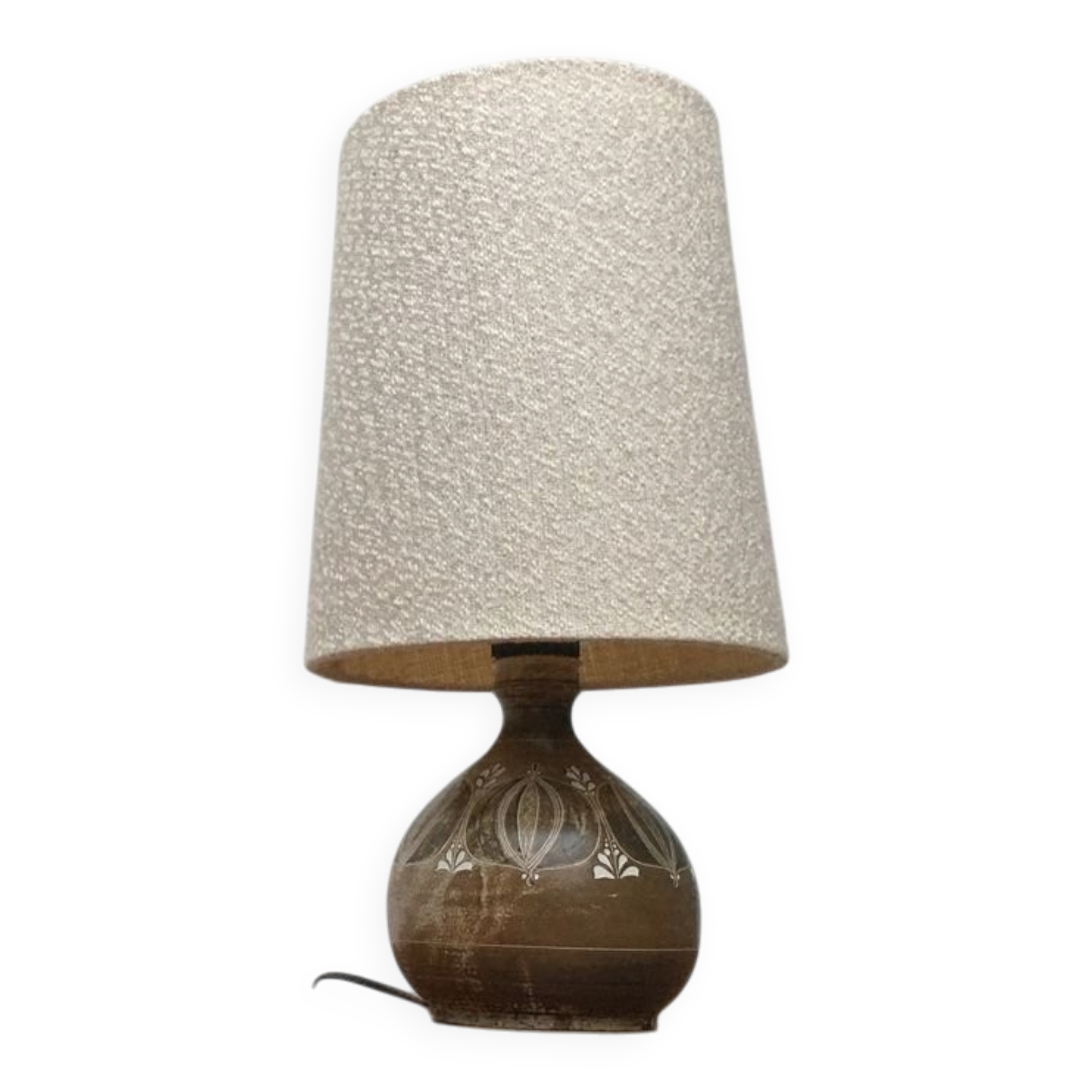 Mid-century German ceramic table lamp by Thoms Keramik.