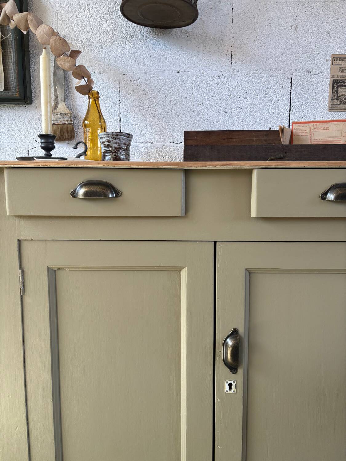 Beige Parisian sideboard