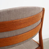 Oak chair, Danish design, 1960s, designer: Poul M Volther, manufacturing: FDB