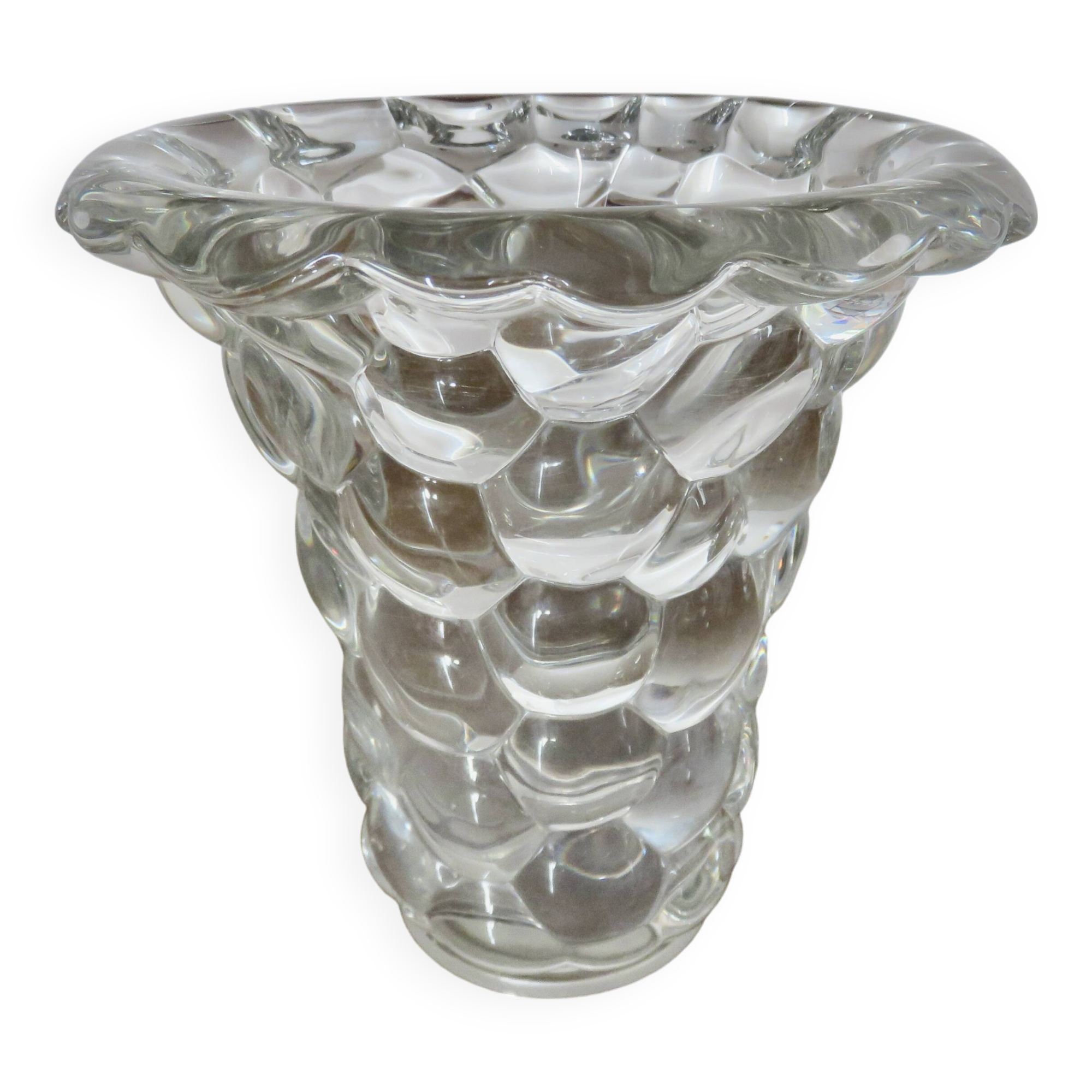 Pierre d'Avesn vase, honeycomb, art deco, 1930
