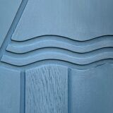 Blue wardrobe art deco 1930