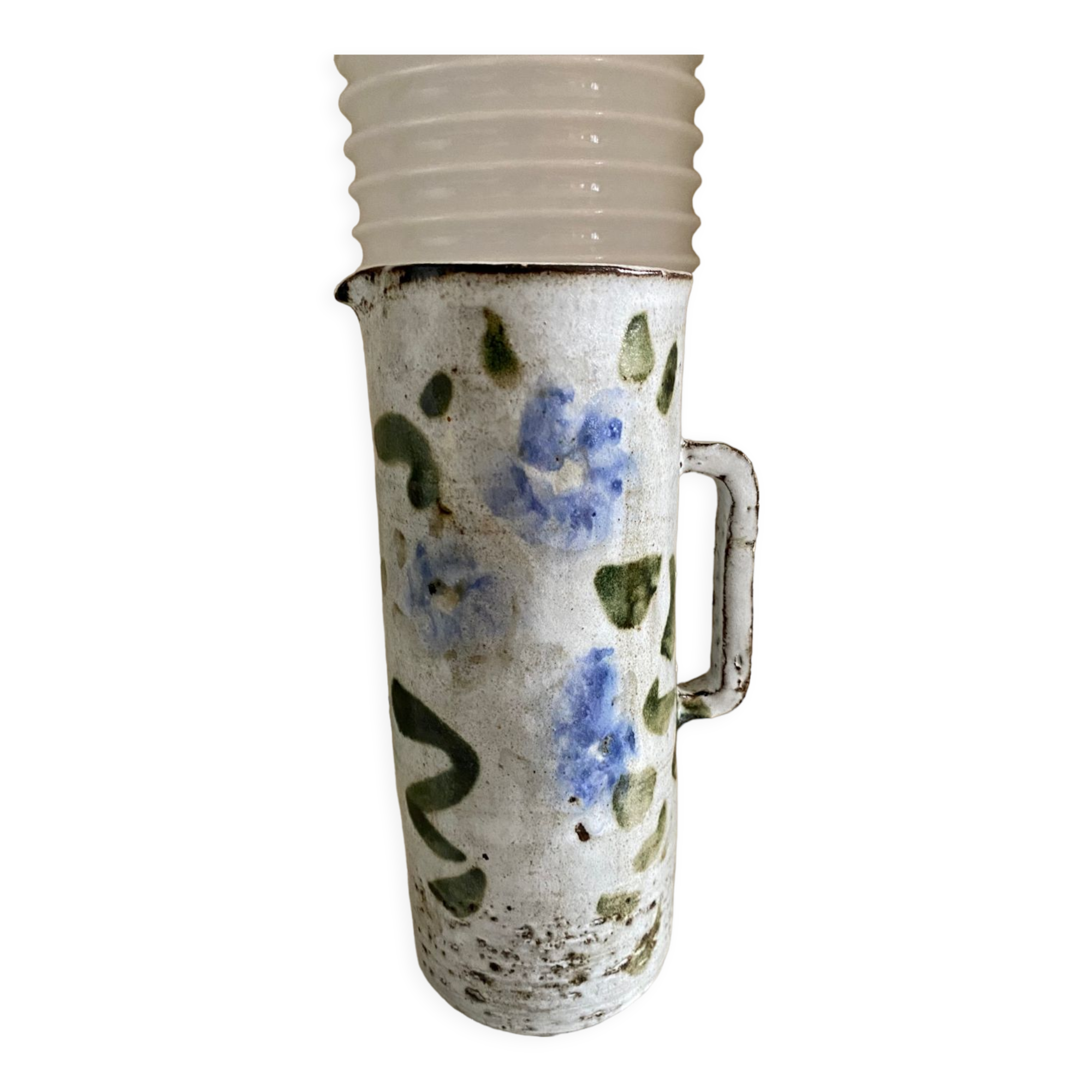 Pitcher Albert Thiry ceramic Vallauris