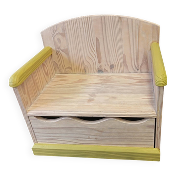 Fauteuil/coffre d'enfant