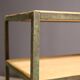 Vintage industrial shelf on wheels from the 1960s, Czechoslovakia