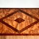 1970s Elm Burl Bar Coffee Table