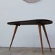 Table basse vintage pieds compas