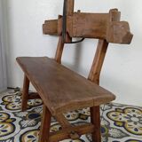 Brutalist bench bull's head file