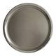 Plateau rond en inox 18 - 10 brillant