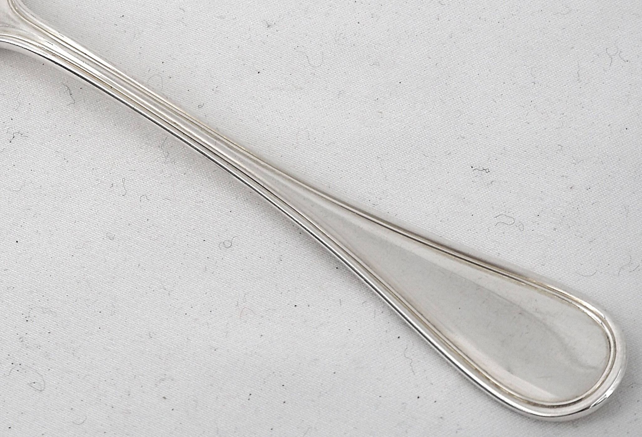 Christofle Albi, 10 silver-plated cake forks, excellent condition.
