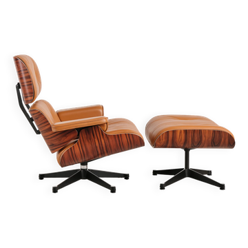 Lounge Chair and ottoman in rosewood by Charles & Ray Eames, Vitra