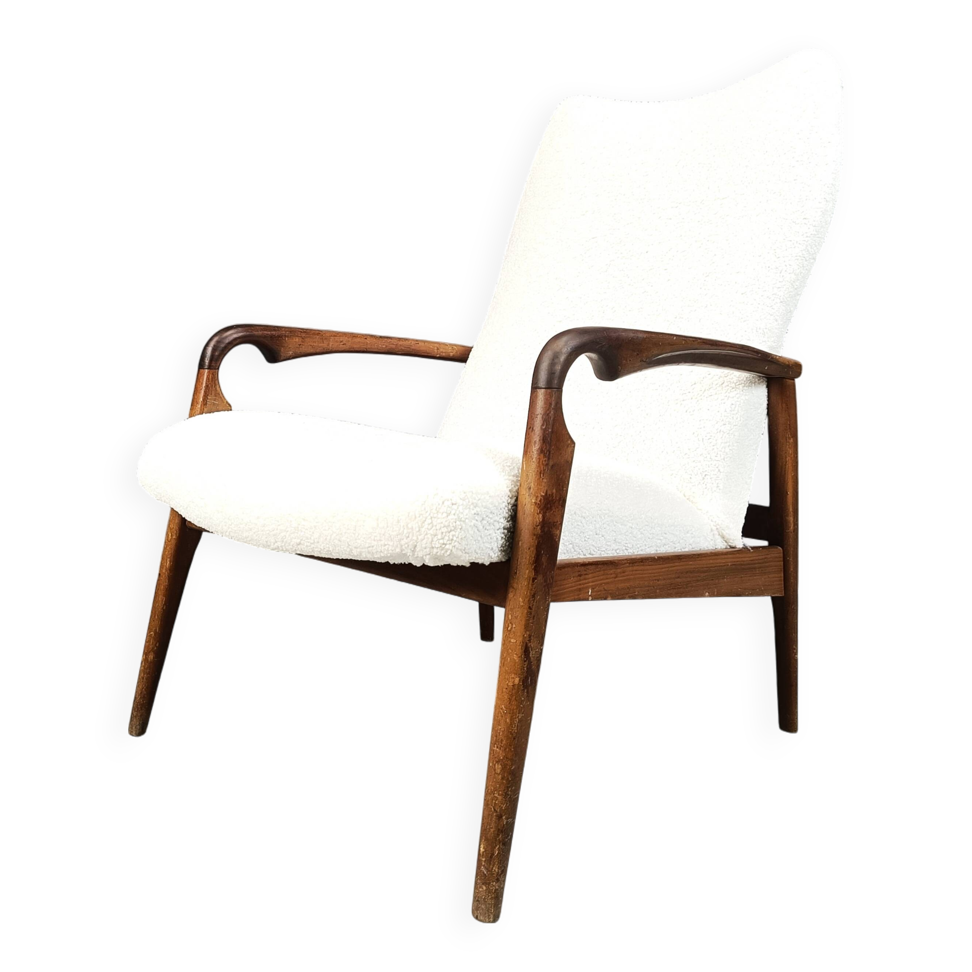 Fauteuil scandinave du milieu du siècle, années 1960