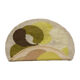 Tapis Desso rond 'Flower' vert