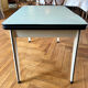 Water-green extendable Formica table