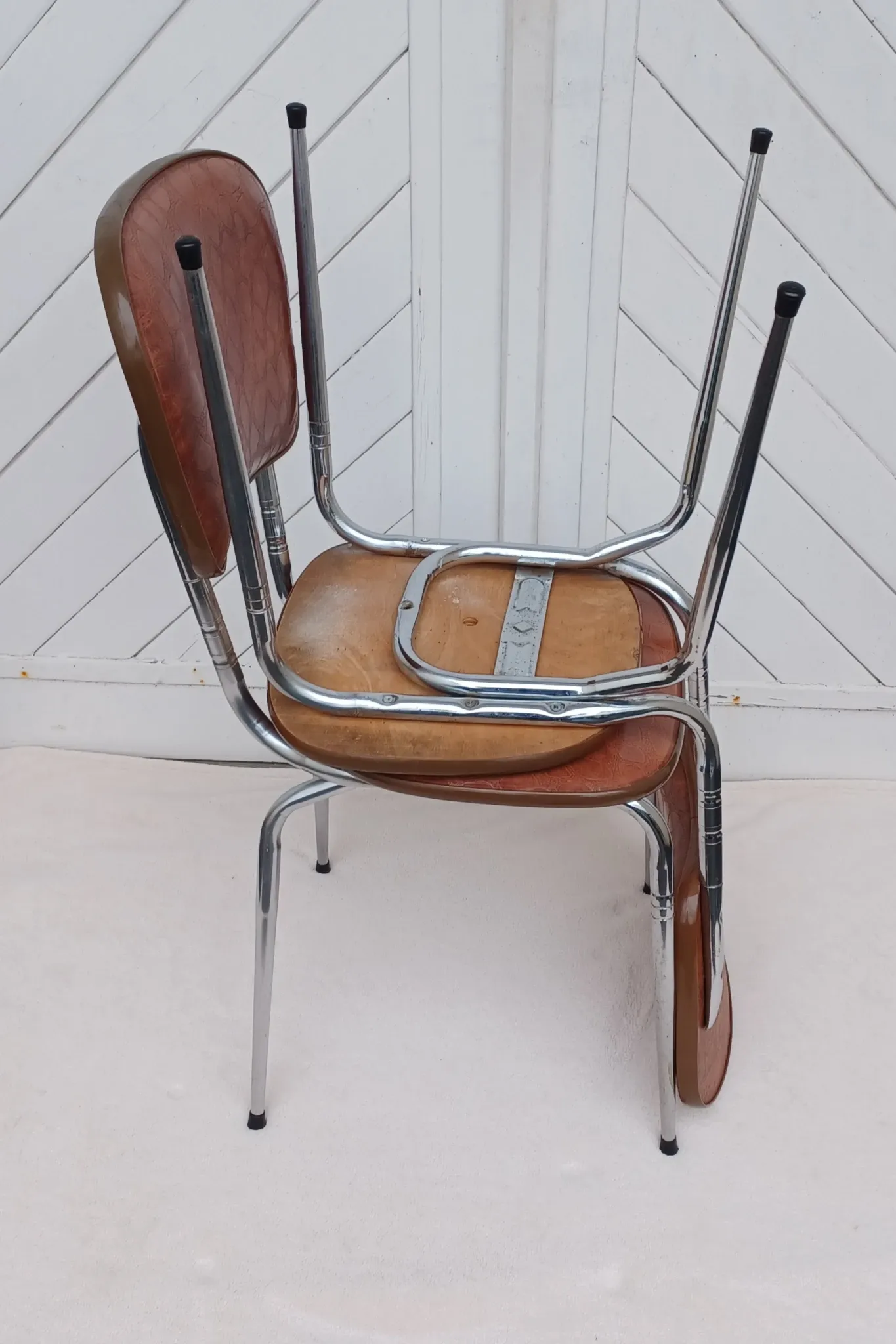 Pair of vintage Confort-Lux chairs