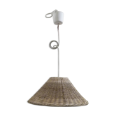Suspension en ratan et cordon «my vintage home»