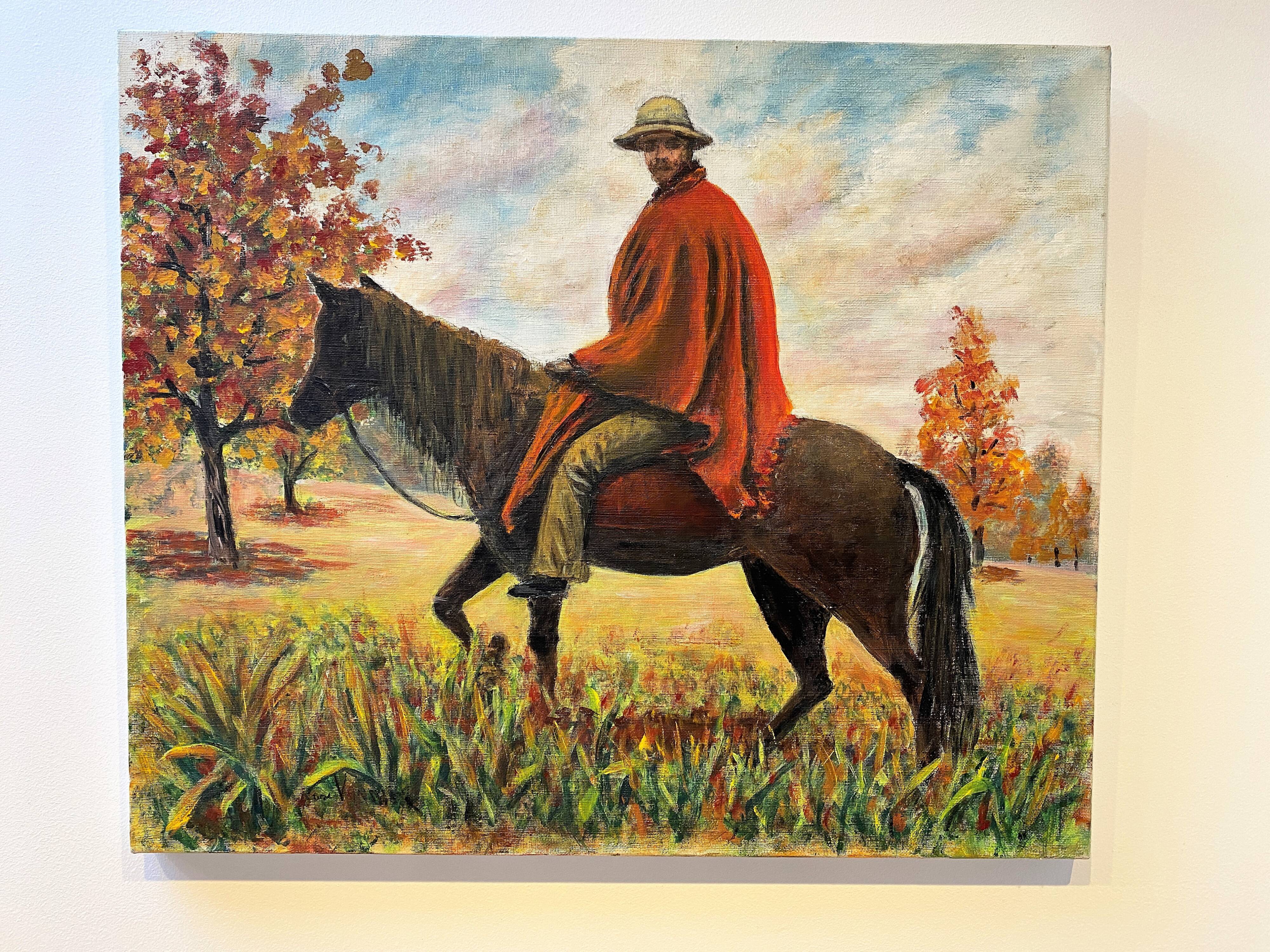 Painting on canvas Gardian