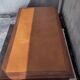 Louis XVI style minister's desk in oak