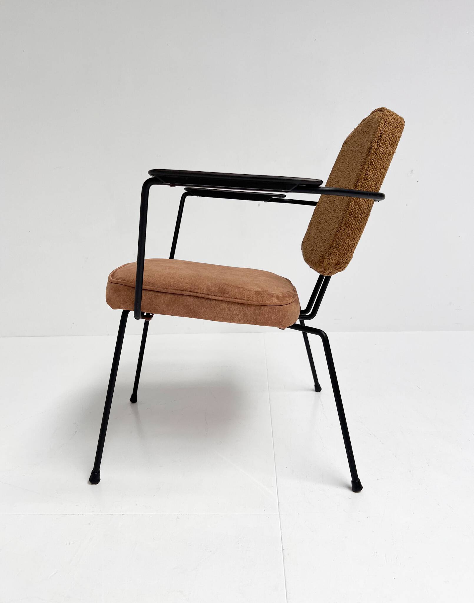 Model 5002 armchair with table by Rudolf Wolf for Elsrijk, 1950s