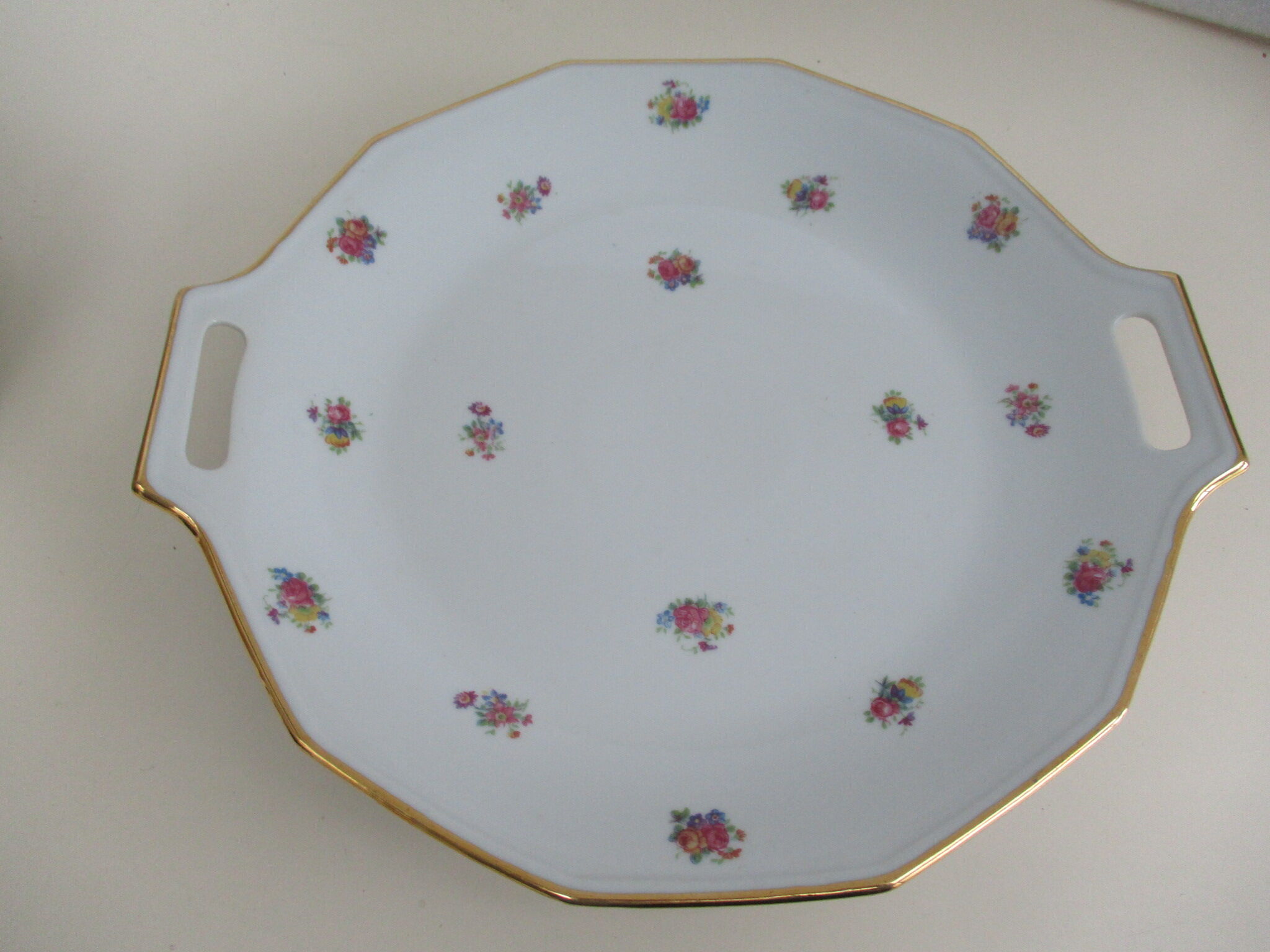 Art deco dessert service, PCF France porcelain