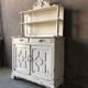 Old patinated dresser buffet