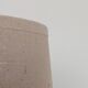 Wooden bedside lamp