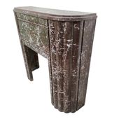 French Art Deco Faux Marble Mantelpiece, from the 1920/30s