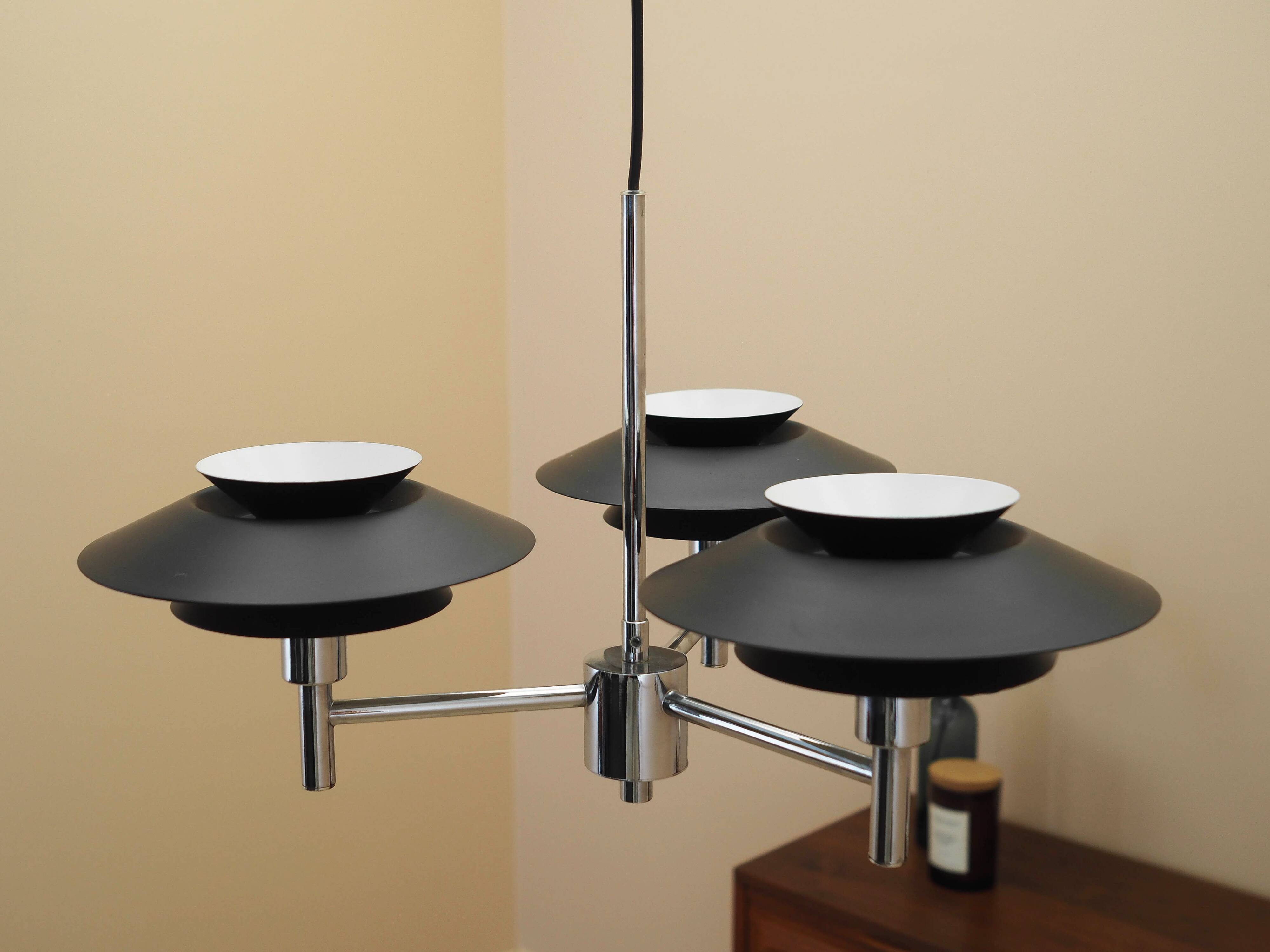 Genoa pendant lamp, metal, Harald Nyborg A/S, contemporary