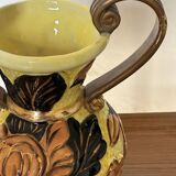 Medici vase in Vallauris ceramic, signed JTF