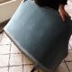 Blue velvet toad sofa